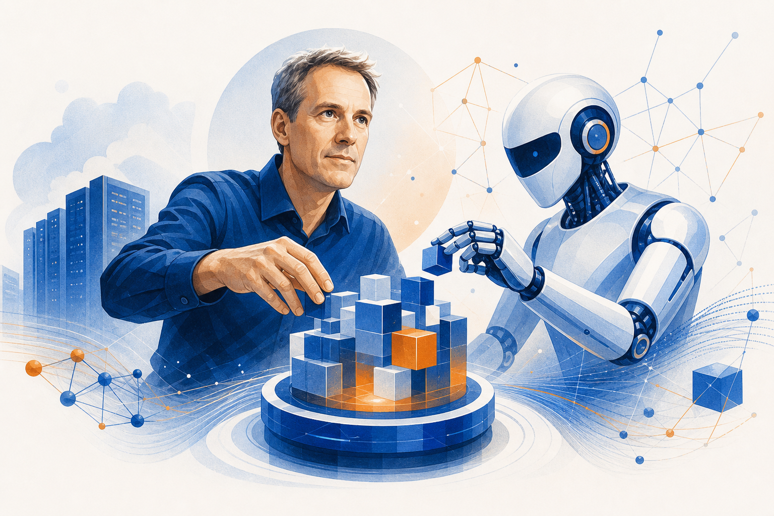 Illustration de une : L'Ère de la Recherche Autonome Démarre chez Google : Jeff Dean Promeut l'IA Qui Bâtit l'IA