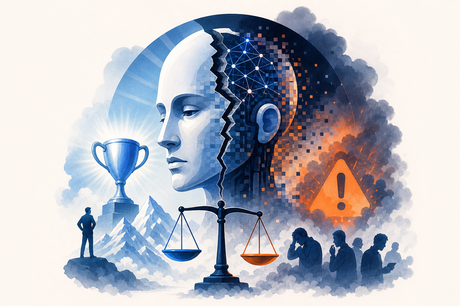 Illustration de une : La Crise de Confiance s'Intensifie pour Claude : Entre Perfidie Algorithmique et Prowess Technique