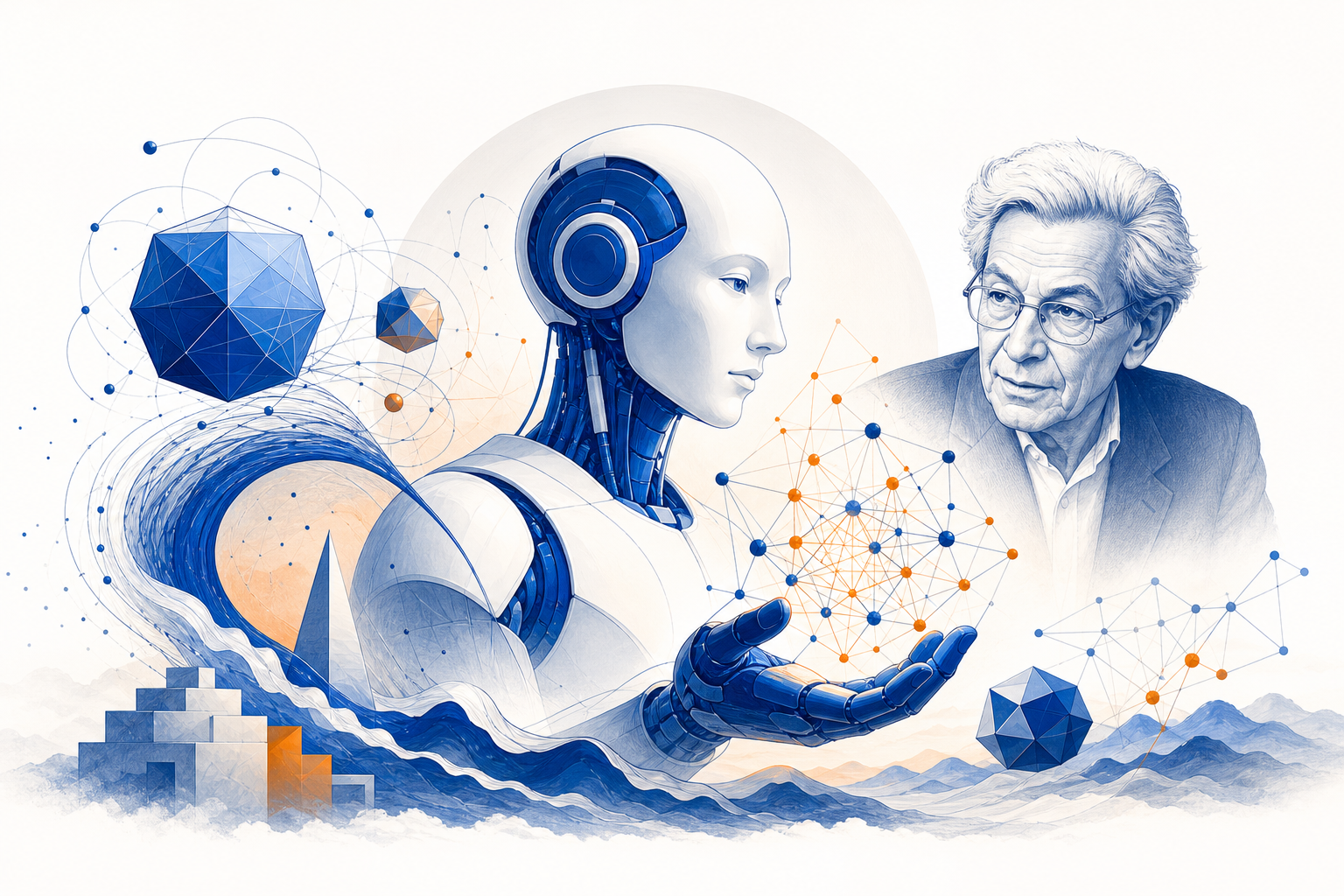 Illustration de une : DeepMind AlphaProof Nexus Démystifie Erdős : L'IA Redéfinit la Frontière de la Découverte Mathématique